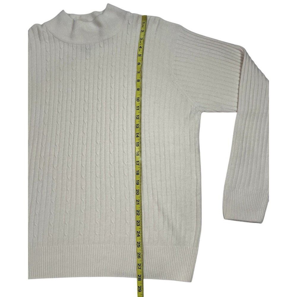 Baxter & Wells Women's Knit Sweater Pullover Winter Plus Size 2X Mock Neck NWT - Picture 6 of 6